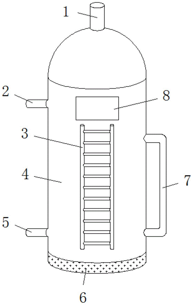 一种石油液化气脱硫塔的制作方法