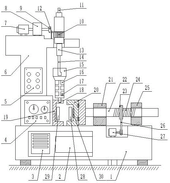 一种注塑设备的控制柜的制作方法