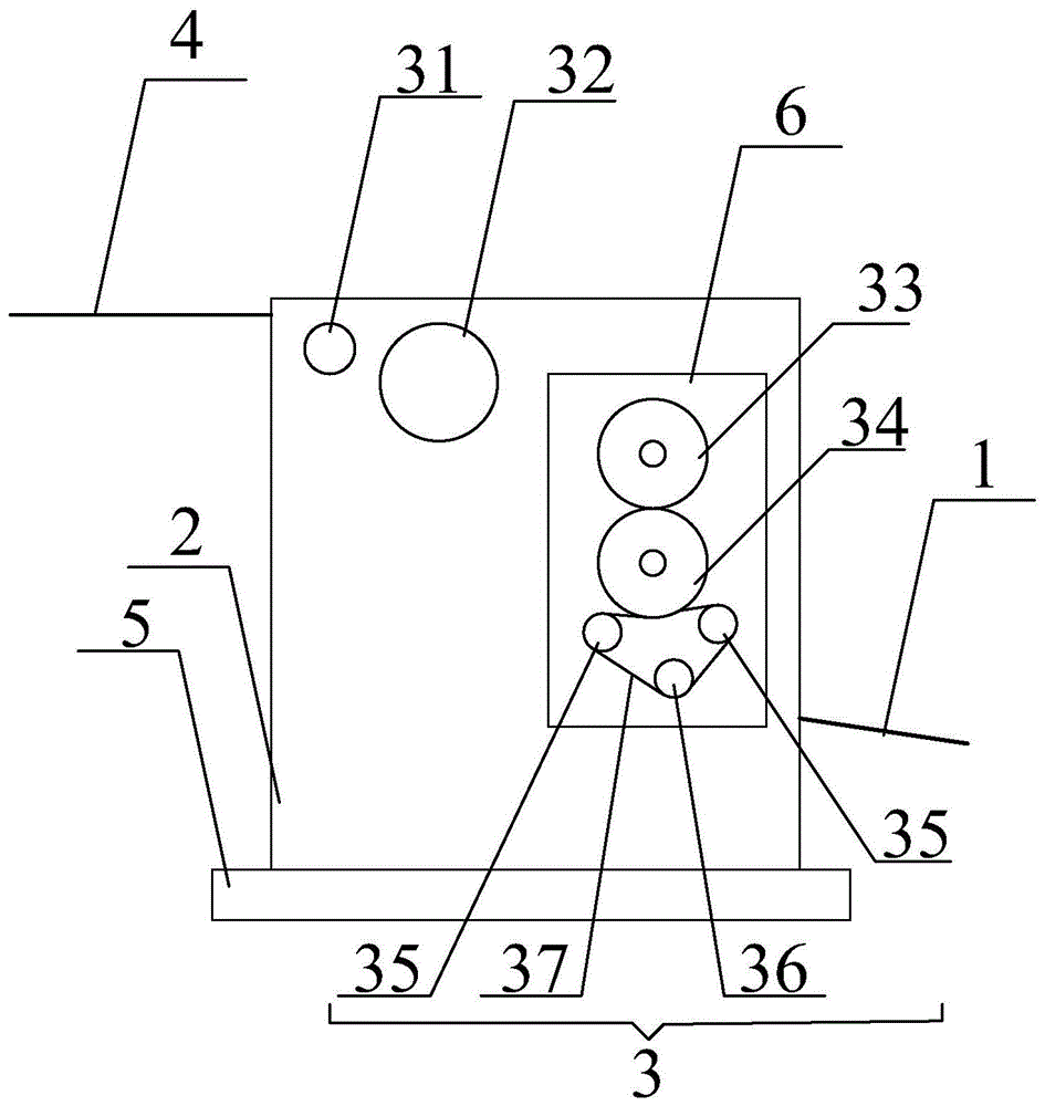 一种节能型瓦楞纸板单面瓦加工设备的制作方法