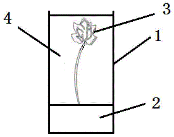 一种带有水晶花的印章的制作工艺的制作方法