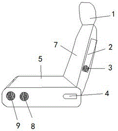 一种多角度调节的汽车座椅的制作方法