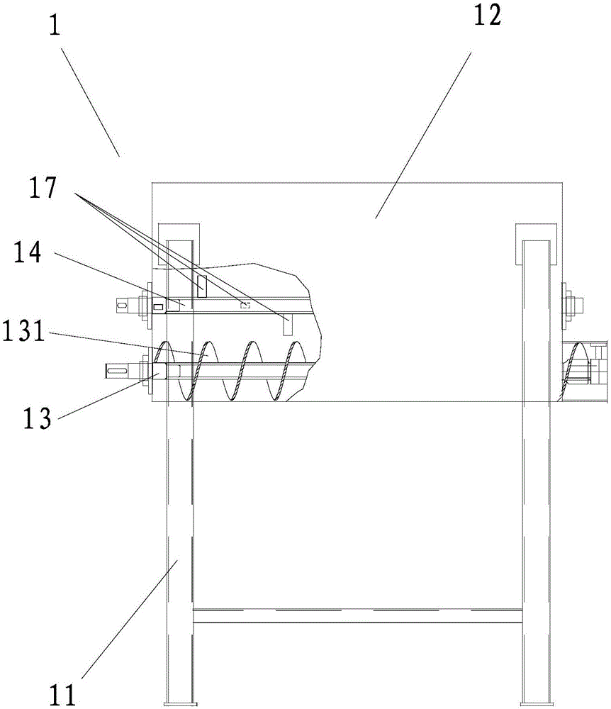 螺旋推进自动给料装置的制作方法