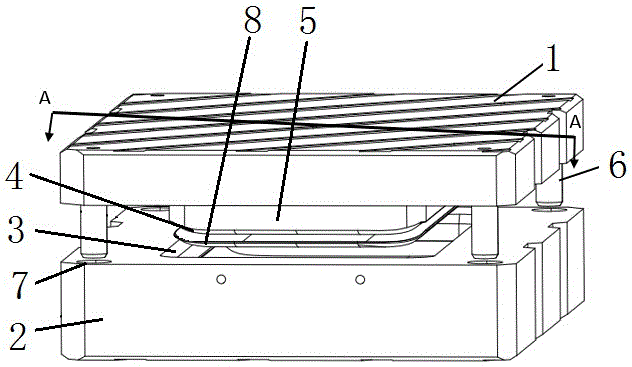 防呆高低边模具成型结构的制作方法