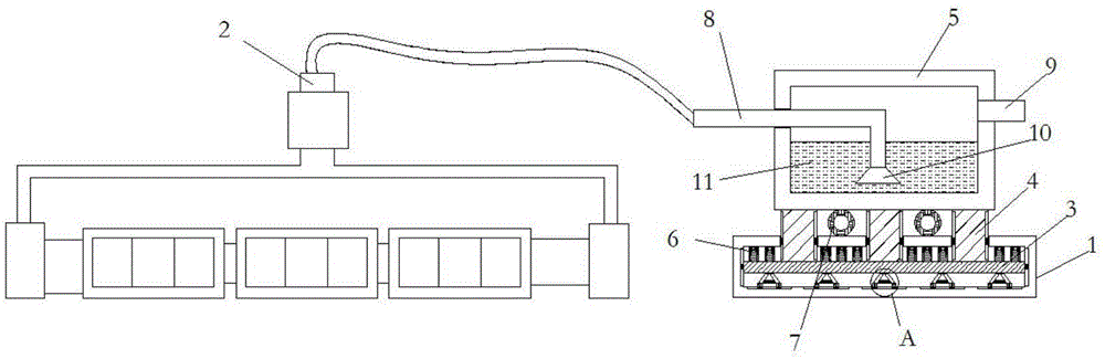 一种具有废气处理功能的电磁加热反应釜回转窑风管结构的制作方法