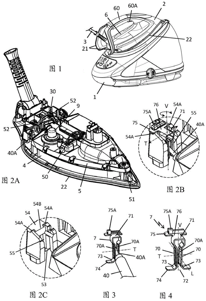 熨斗及包括该熨斗的熨烫设备的制作方法