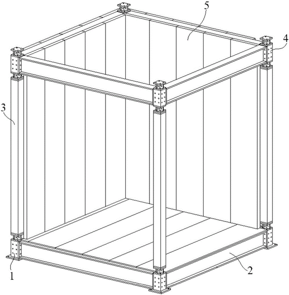 装配式钢结构房屋的制作方法