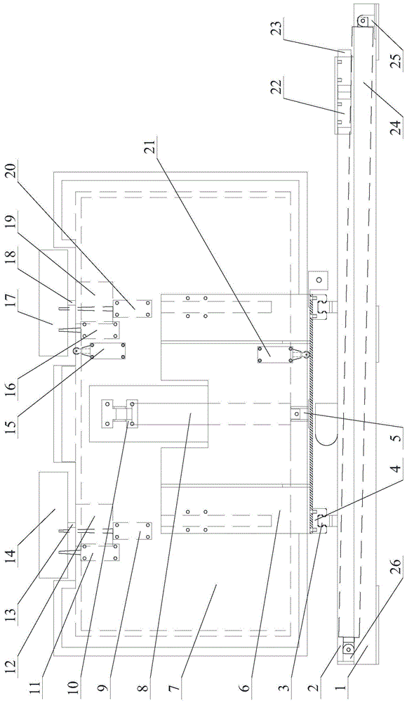 一种建筑孔洞的双孔式自动防火封堵装置的制作方法