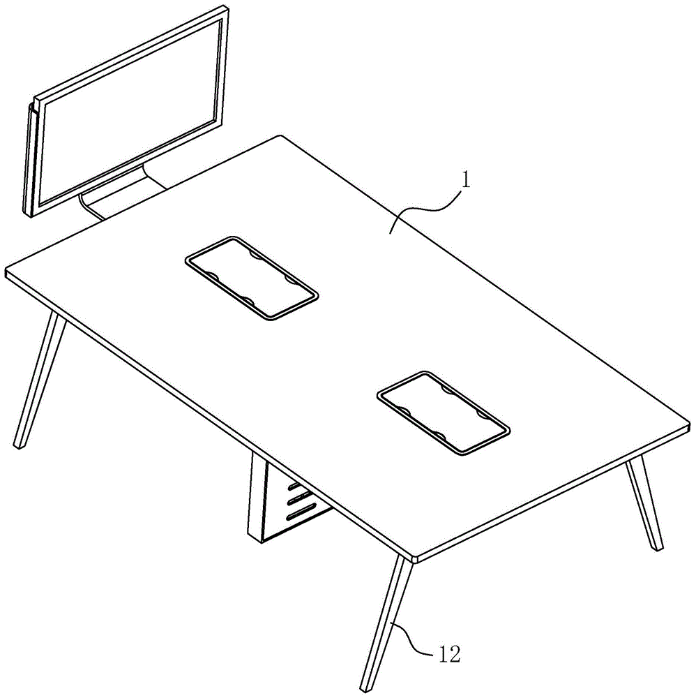 一种会议桌的制作方法