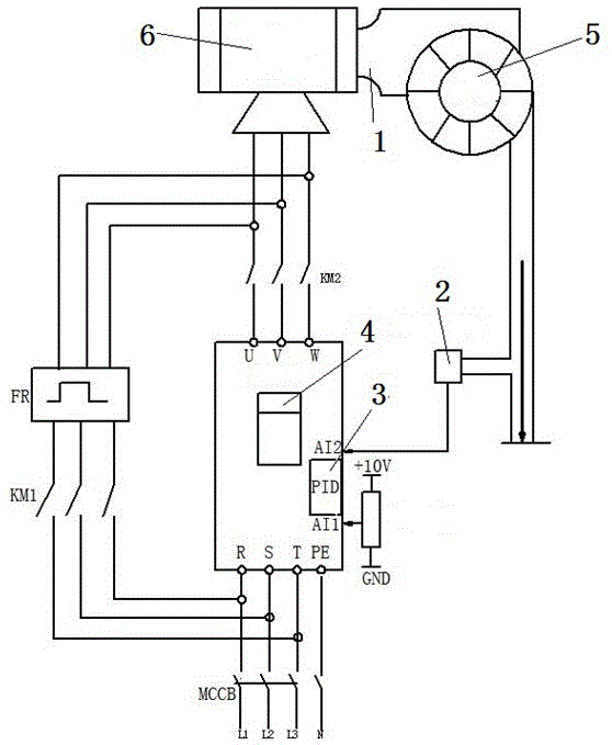 一种空压机恒压供气控制系统的制作方法