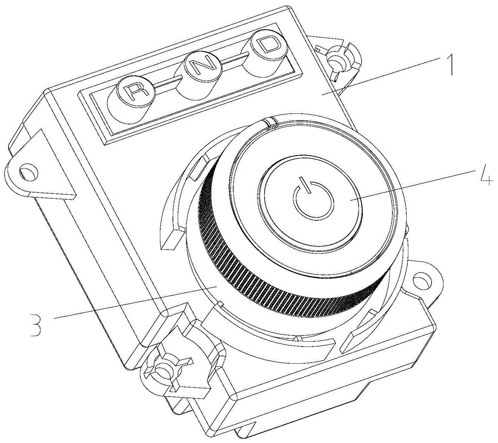 换挡启动开关组件及车辆的制作方法