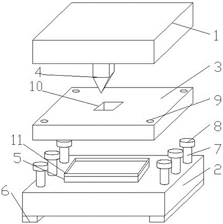 一种折弯冲压模具的制作方法