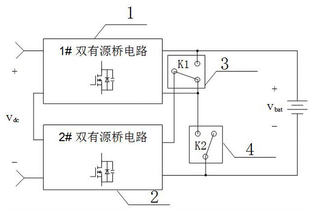 双向充电机中双向DC-DC电路拓扑结构及控制方法与流程