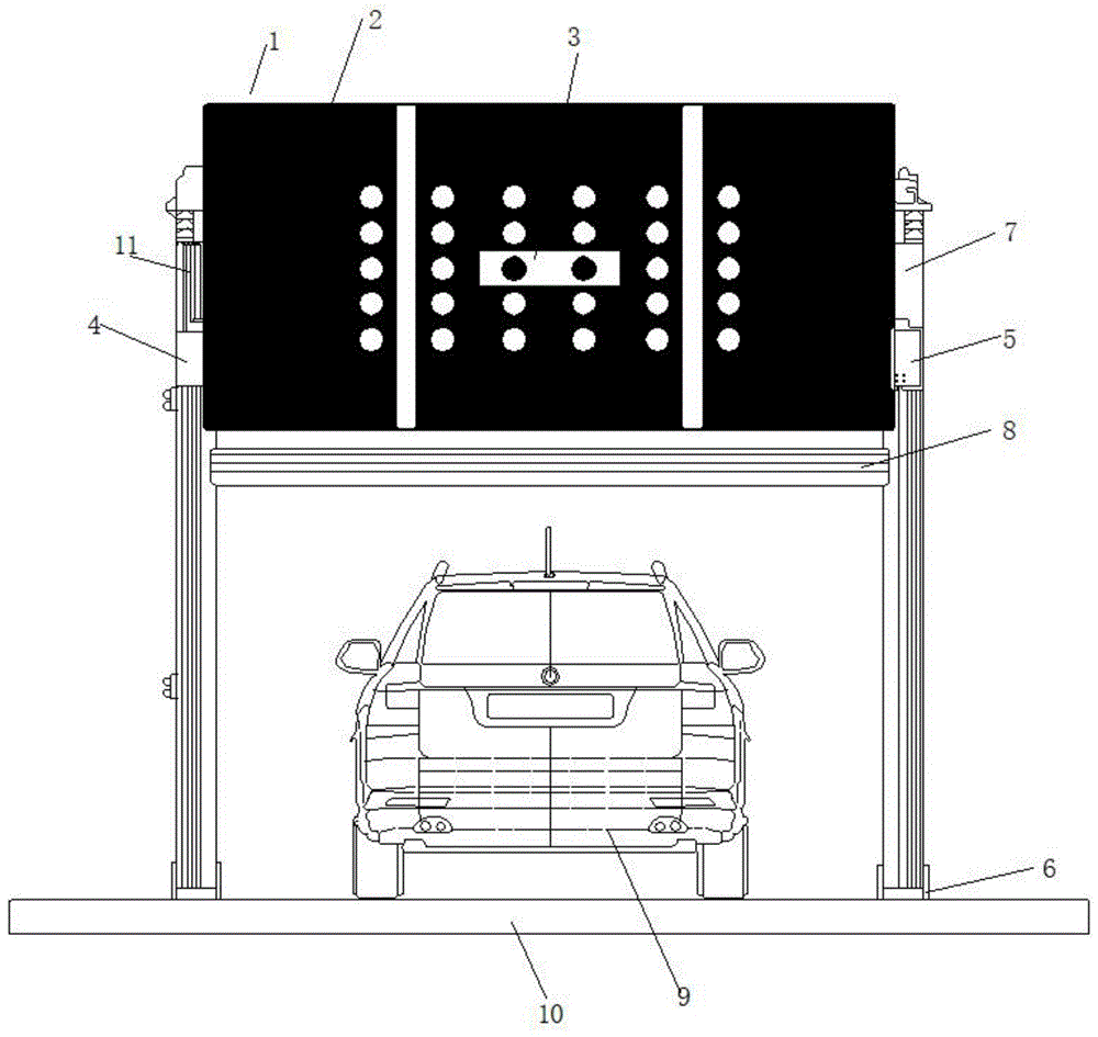 一种双传动轴的驾驶辅助标定装置的制作方法