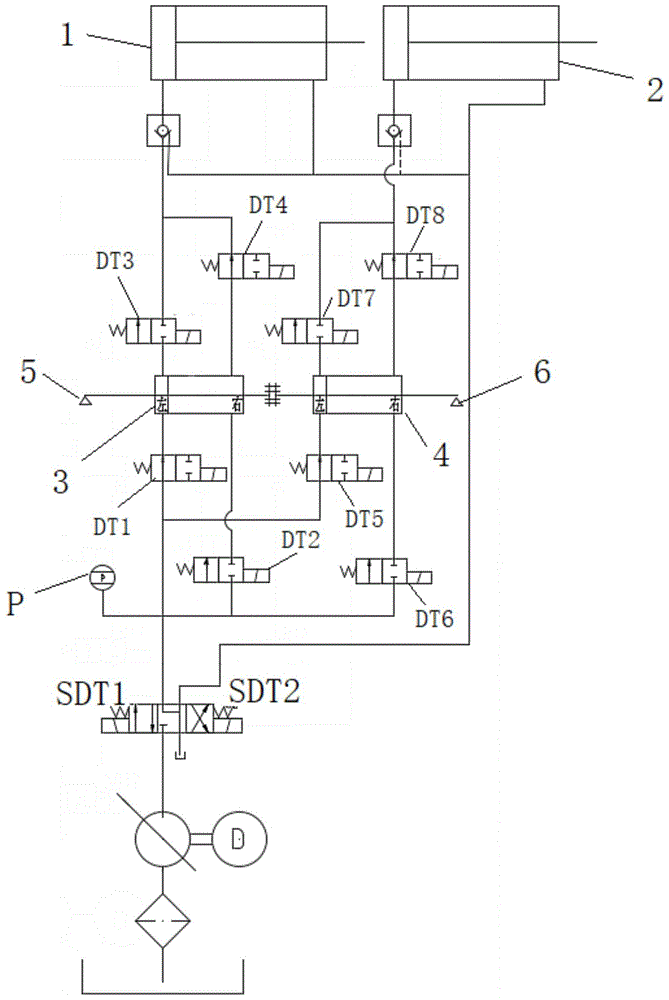 一种刚性高精度液压同步装置的制作方法