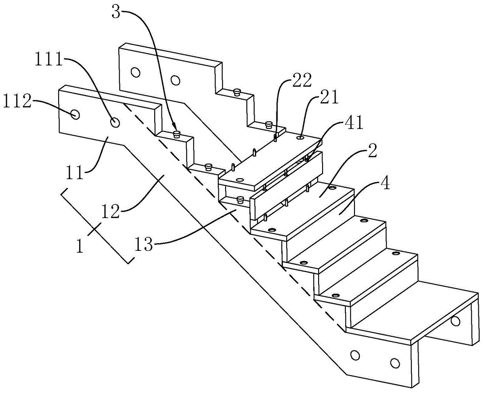 一种楼梯预制构件及其施工方法与流程