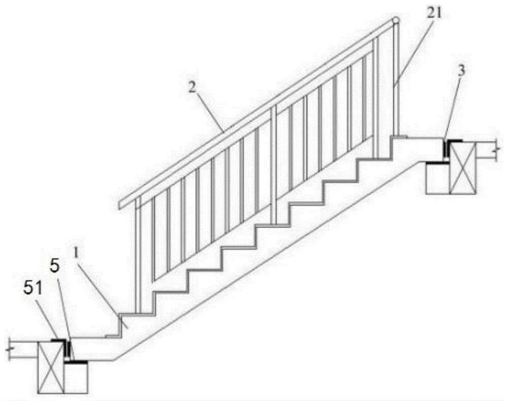 可拼接式的预制楼梯及其施工方法与流程