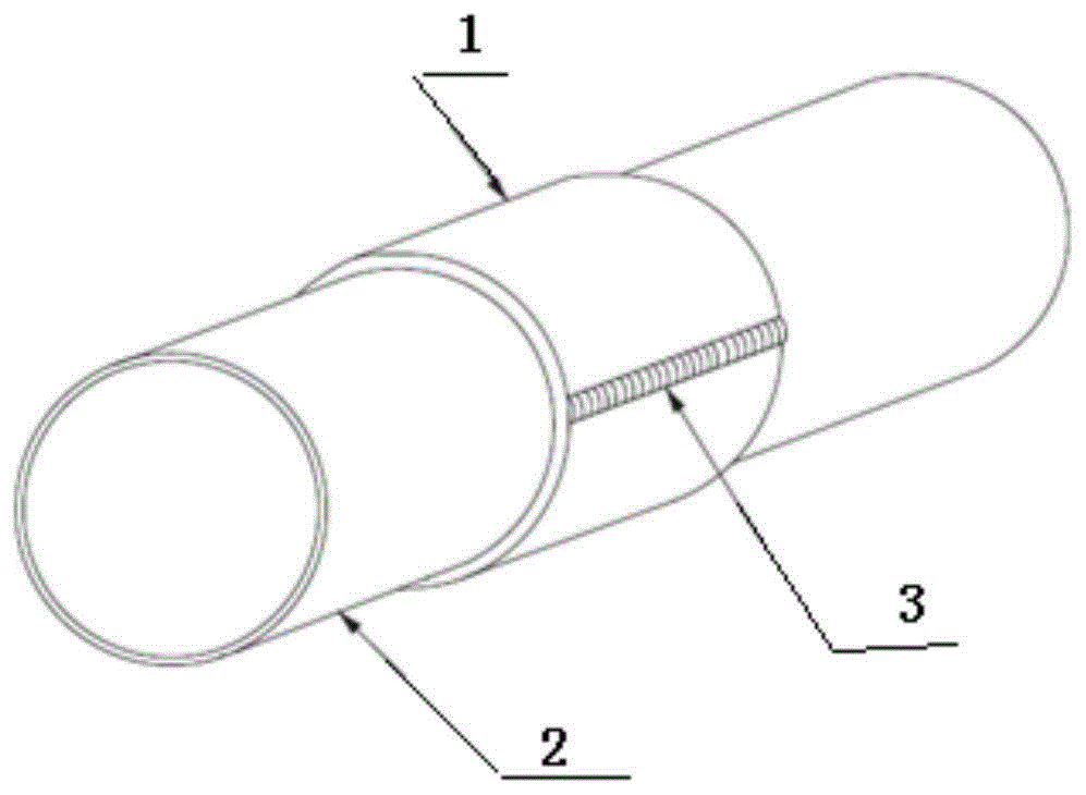 油气管线B型套筒角焊缝超声波检测用对比试块的制作方法