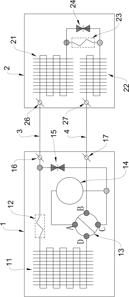 一种二管制温湿平衡环境调节控制空调系统的制作方法