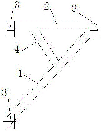 一种立体式三角架的制作方法