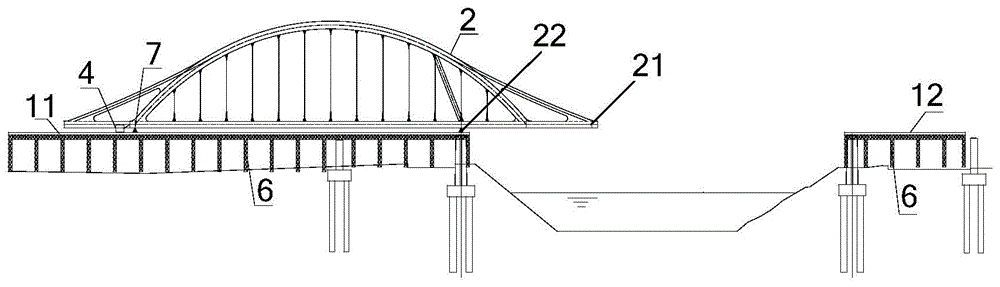 一种桥梁结构浮托架设的施工方法与流程