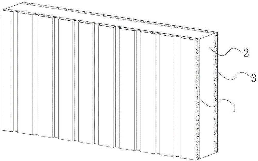 一种用于建筑外墙面的节能环保型保温墙板的制作方法
