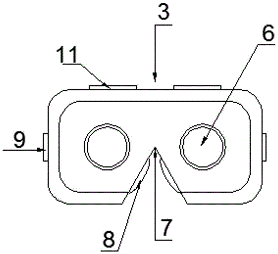 一种VR眼镜支架的制作方法
