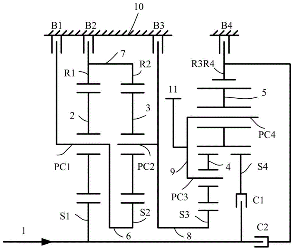 一种九挡变速器的制作方法