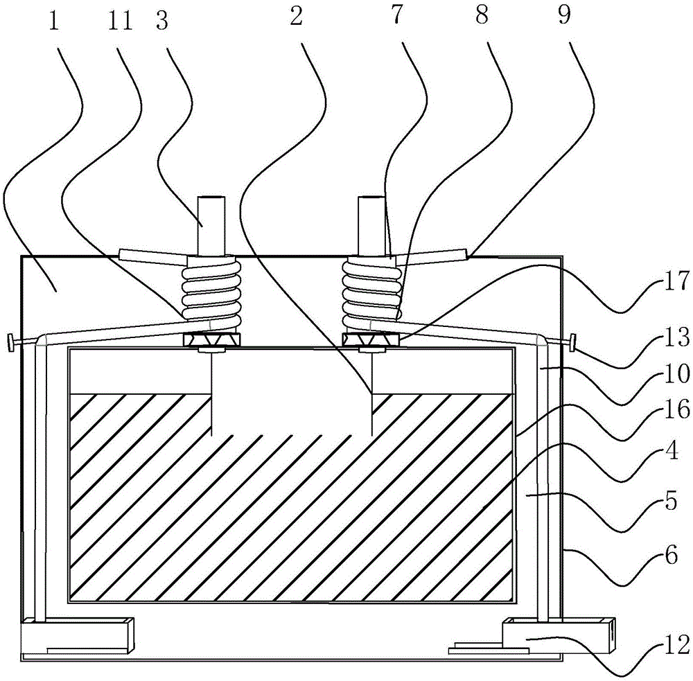 一种散热型方形电容器的制作方法