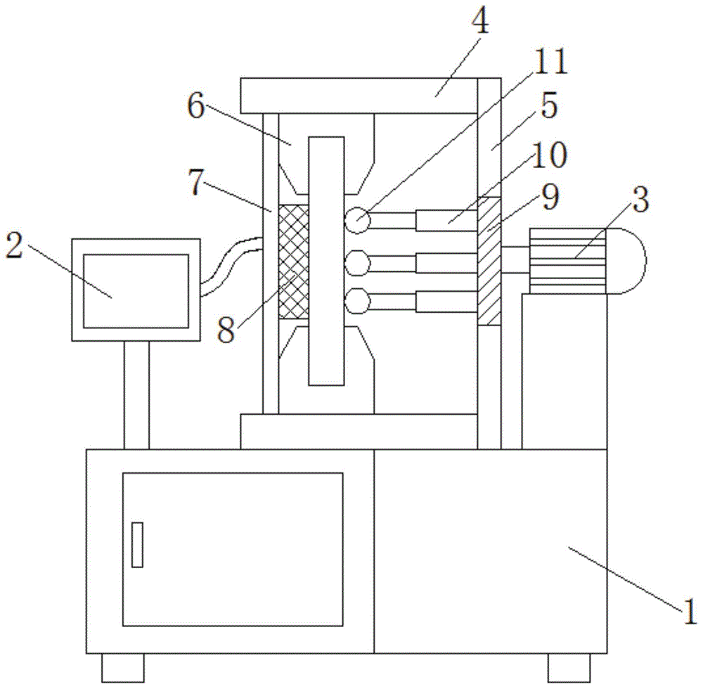 热轧合金钢力学检测装置的制作方法
