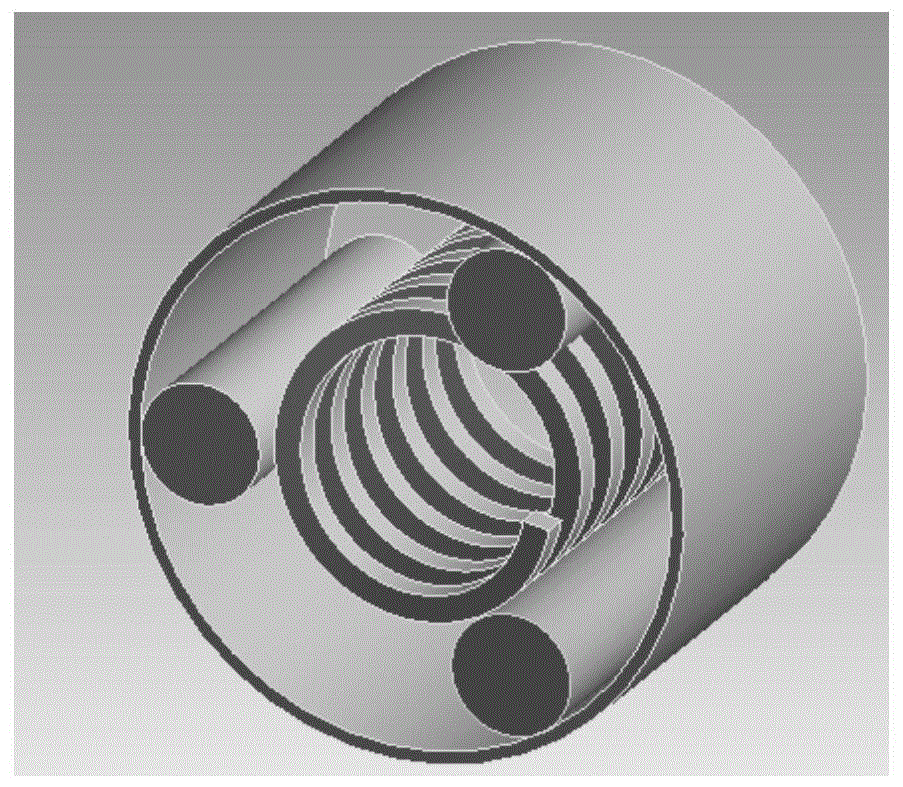 一种螺旋线行波管高频结构石墨热挤压工艺的仿真方法与流程
