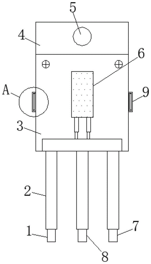 一种具有防水稳压的半导体三极管的制作方法