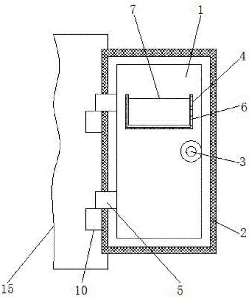 一种低压开关柜柜门及其装配结构的制作方法