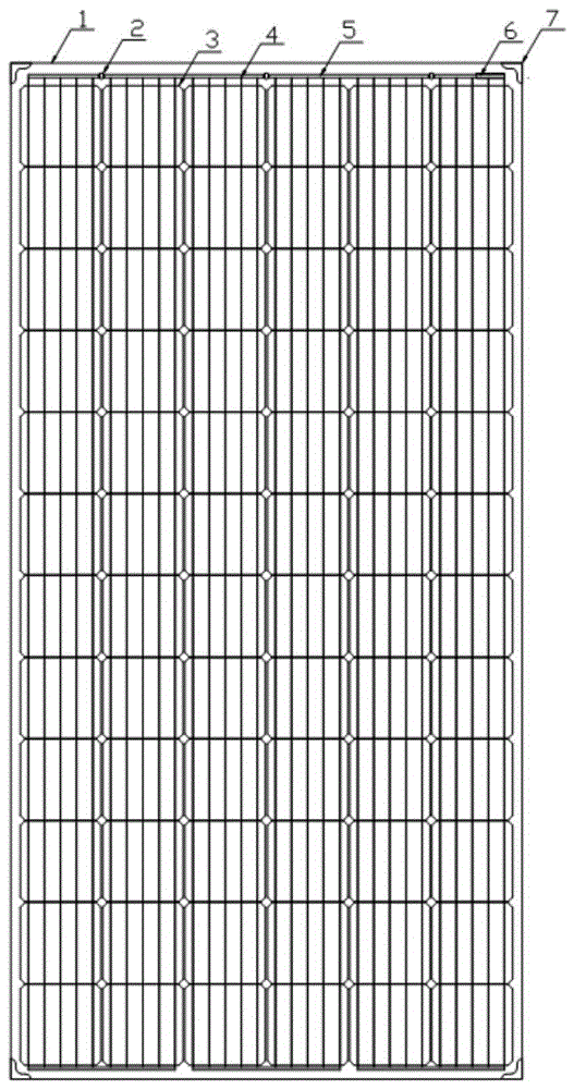 一种双面电池太阳能双玻组件的制作方法