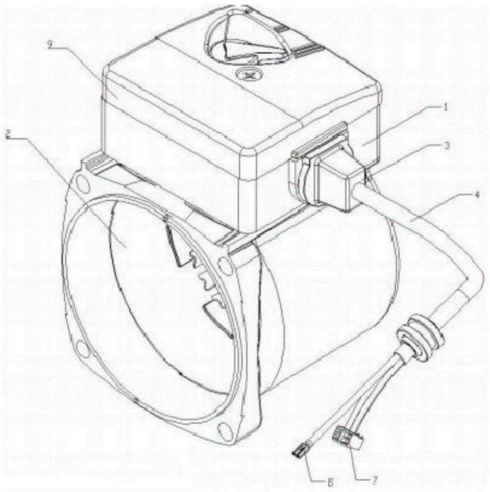 一种泵用电源接线的制作方法