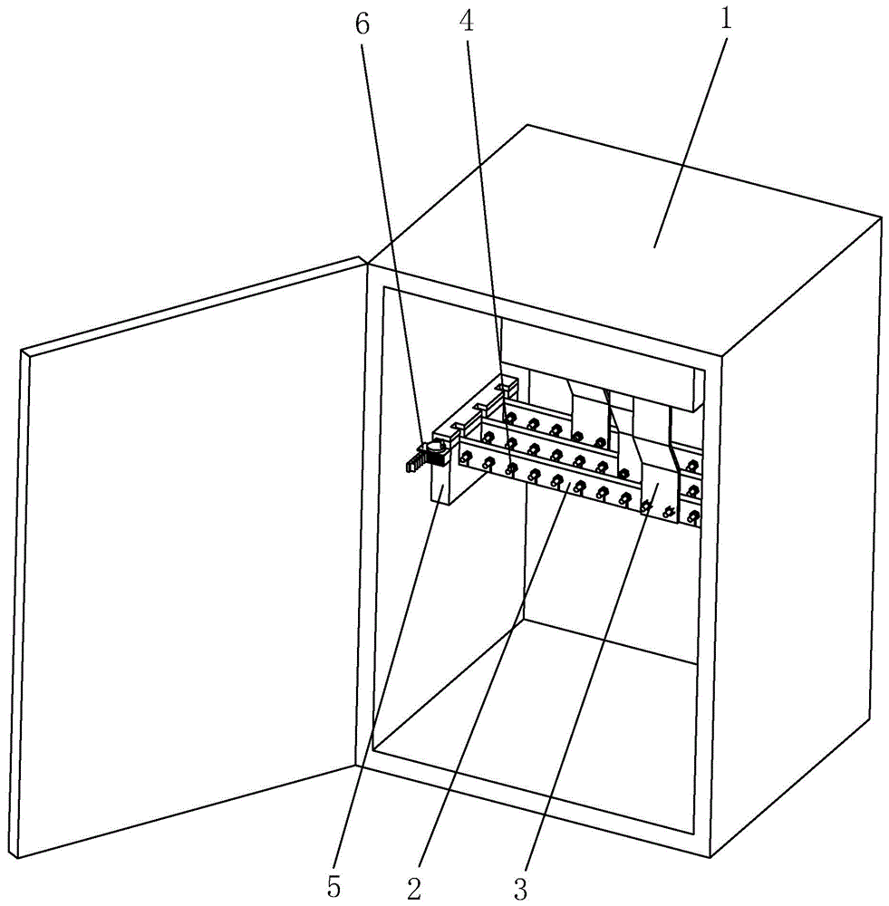 一种配电柜母排结构的制作方法
