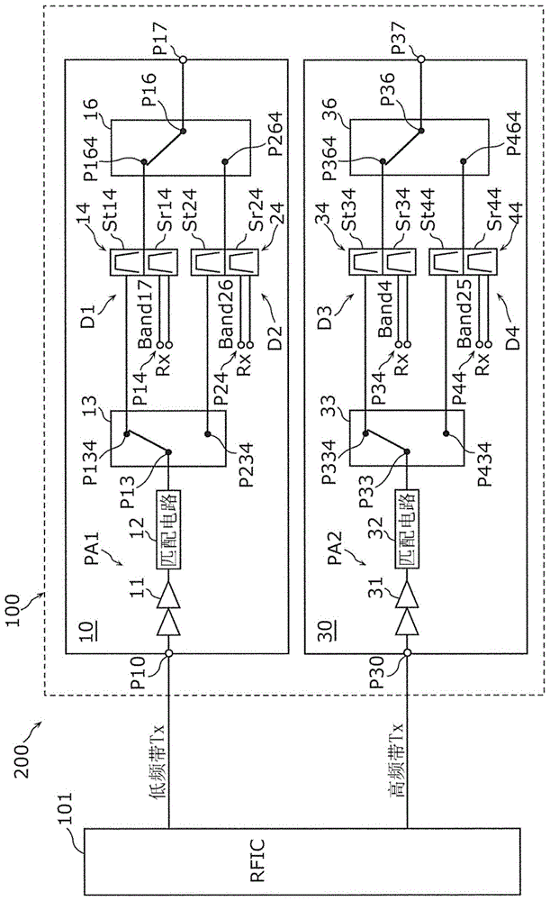 高频模块以及通信装置的制作方法