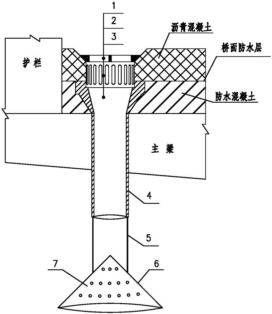 一种黄土冲沟区桥梁排水管构造及施工方法与流程