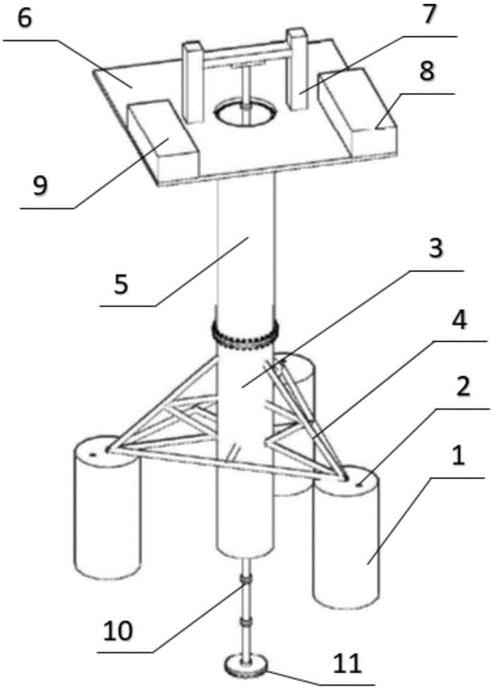 吸力筒式单桩基础结构及其施工方法与流程