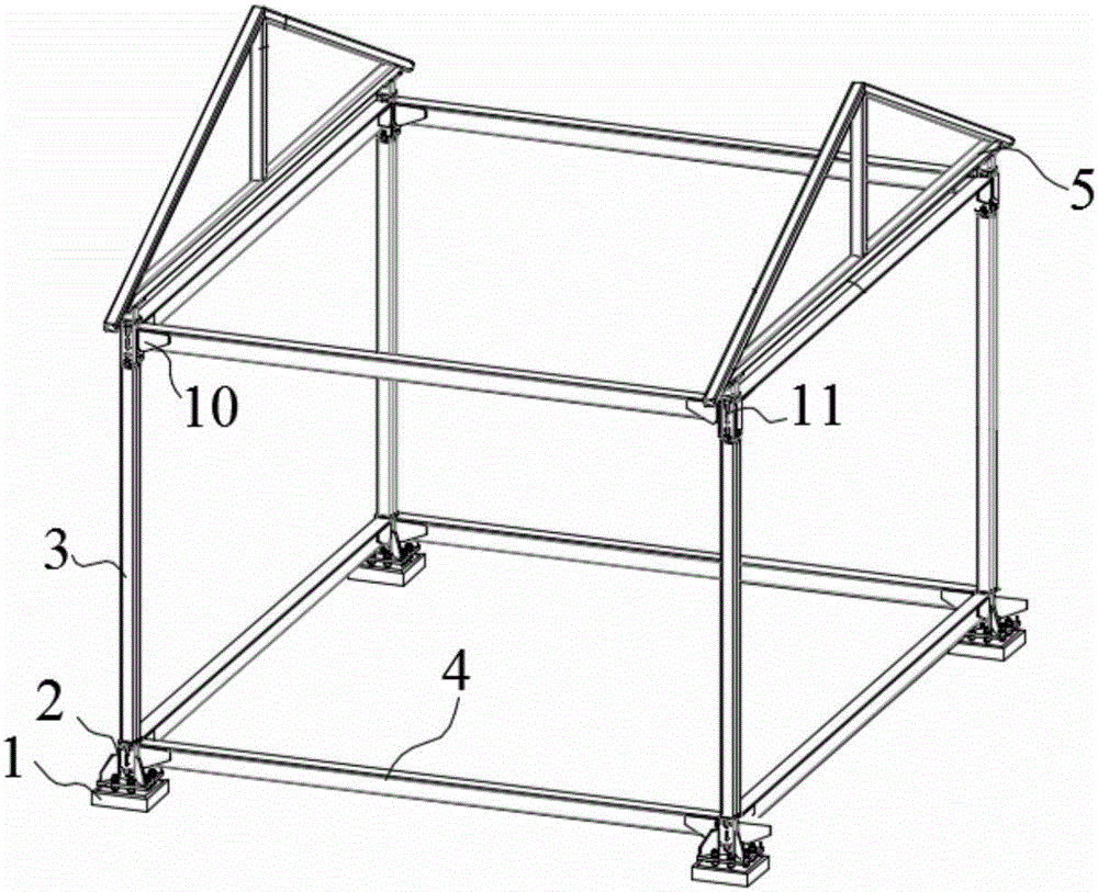 钢结构房屋框架的制作方法