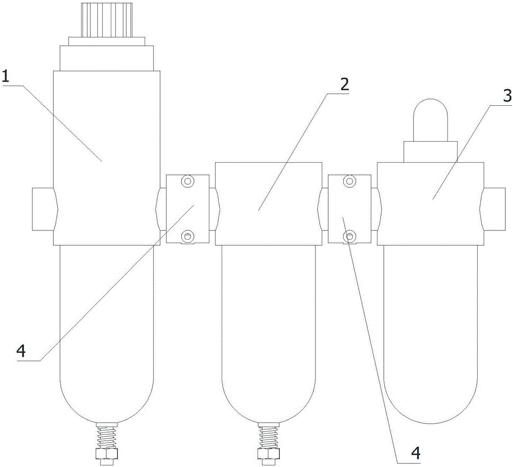 一种空气过滤减压组件的制作方法