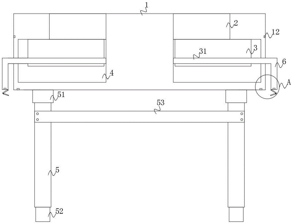 一种具有可折叠可移动功能的船用餐桌的制作方法