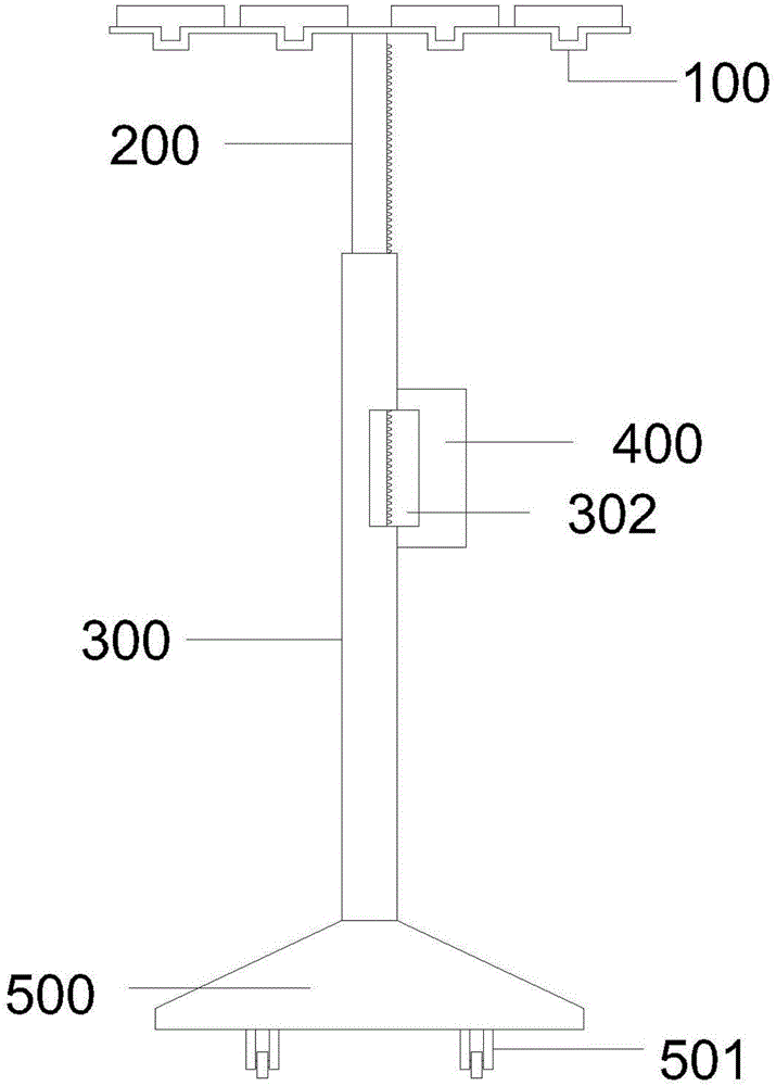 一种医院用具有声音提示功能的输液架的制作方法