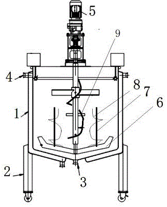 搅拌罐的制作方法