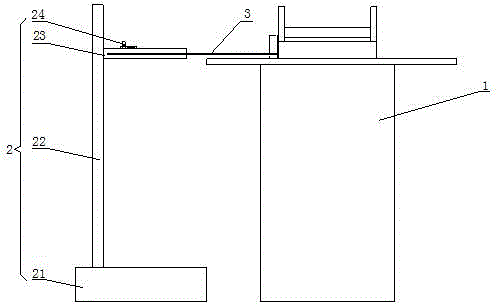 一种商品展示柜板料咬口装置的制作方法