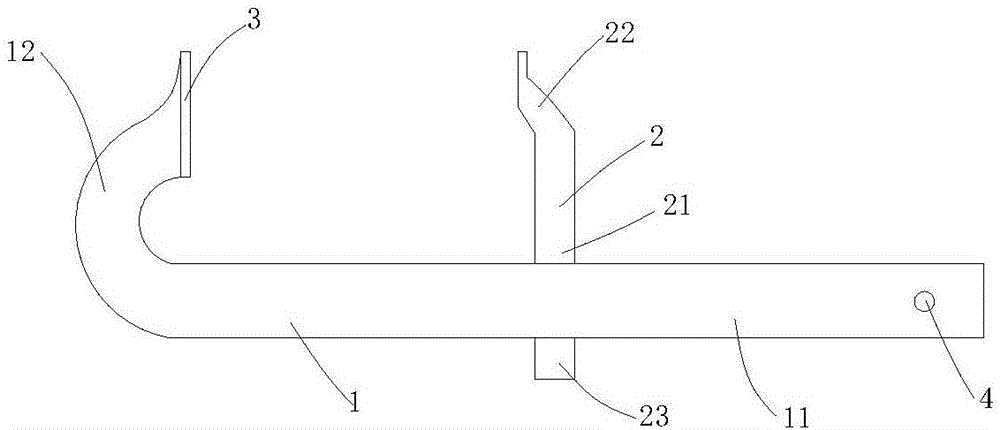 一种房屋梁侧数据模板加固结构的制作方法