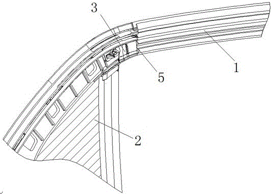 欧式导槽防开裂结构及方法与流程