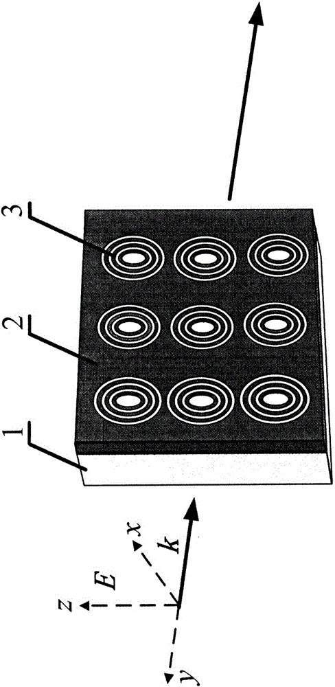 基于周期性亚波长圆环孔阵列的表面等离子体滤光器的制作方法