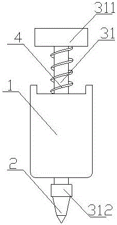 一体式航迹仪绘图装置的制作方法