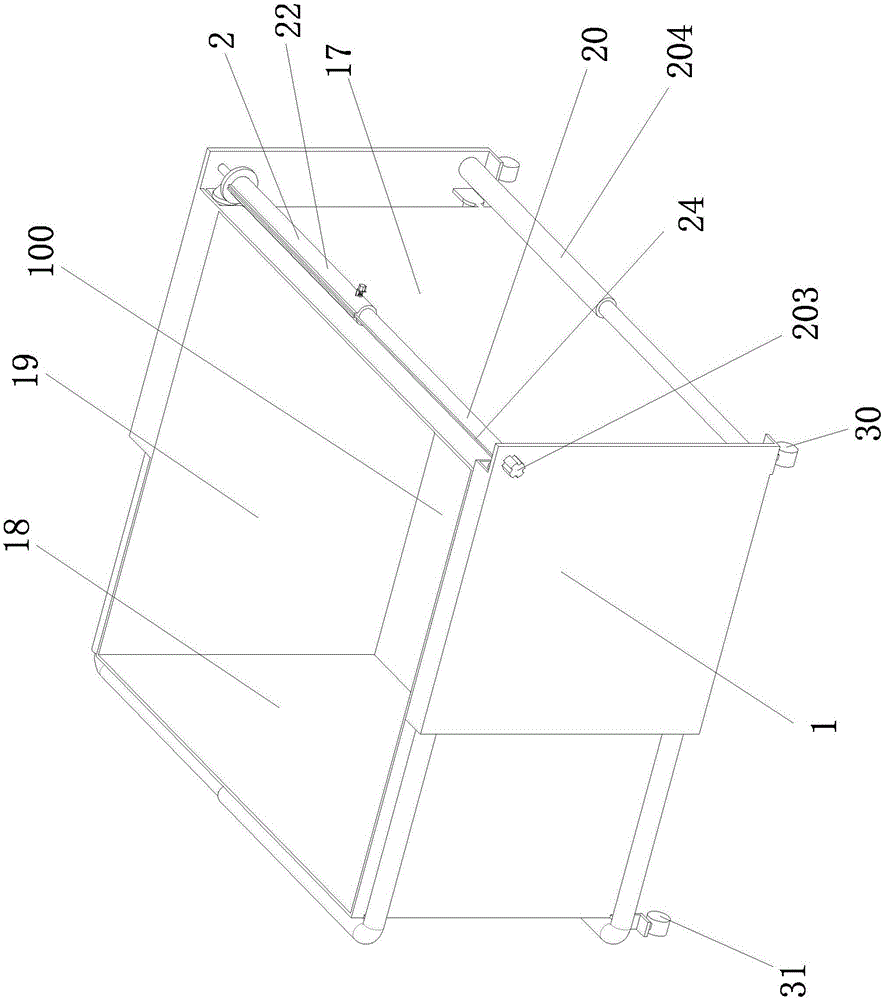 一种能扩大容积的衣服篮的制作方法