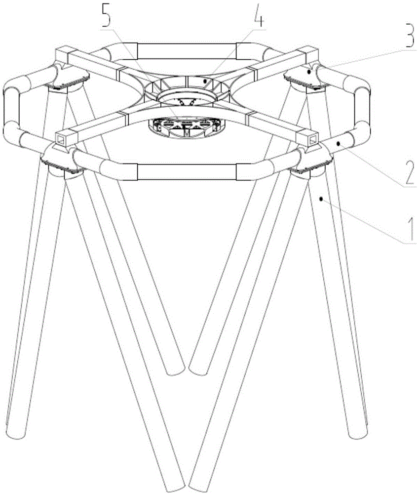 大口径望远镜次镜组件的碳纤维支撑桁架的制作方法